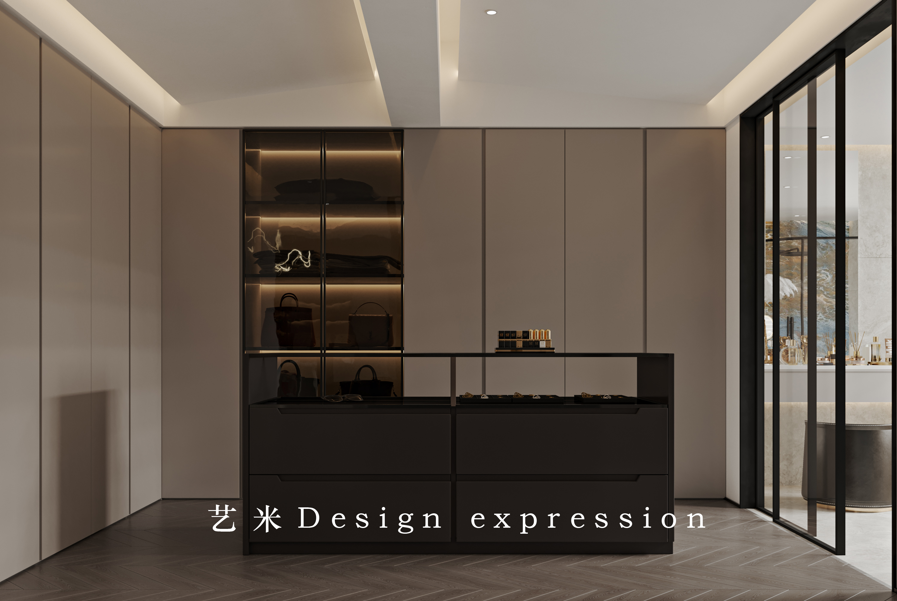 轻奢别墅-艺米效果图-13