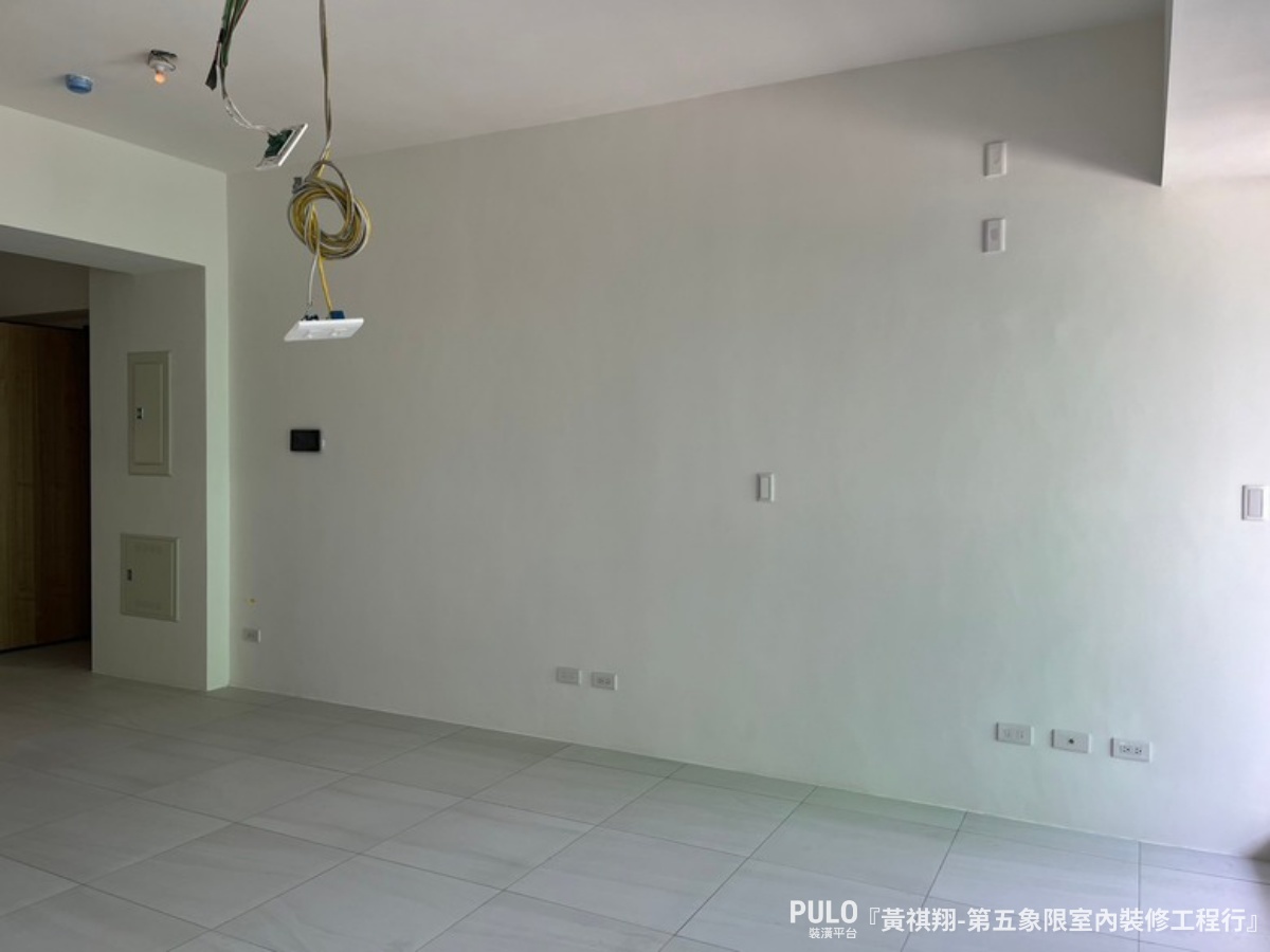 高雄15坪木质纯白轻装潢丨中国高雄丨第五象限室内装修工程行-16