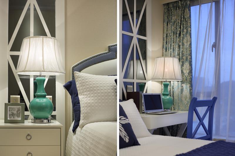 地中海风情 | 华西星辉 80.6㎡平层海景房设计-20