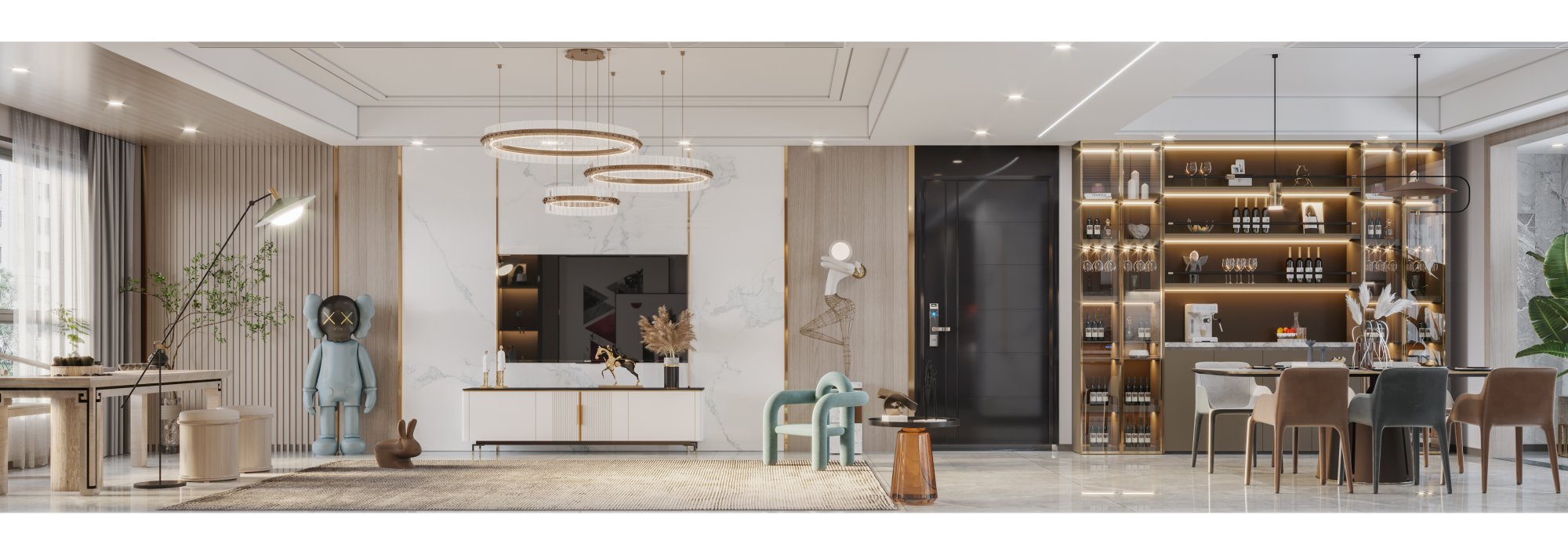 现代轻奢风——闲暇处才是生活                     -1