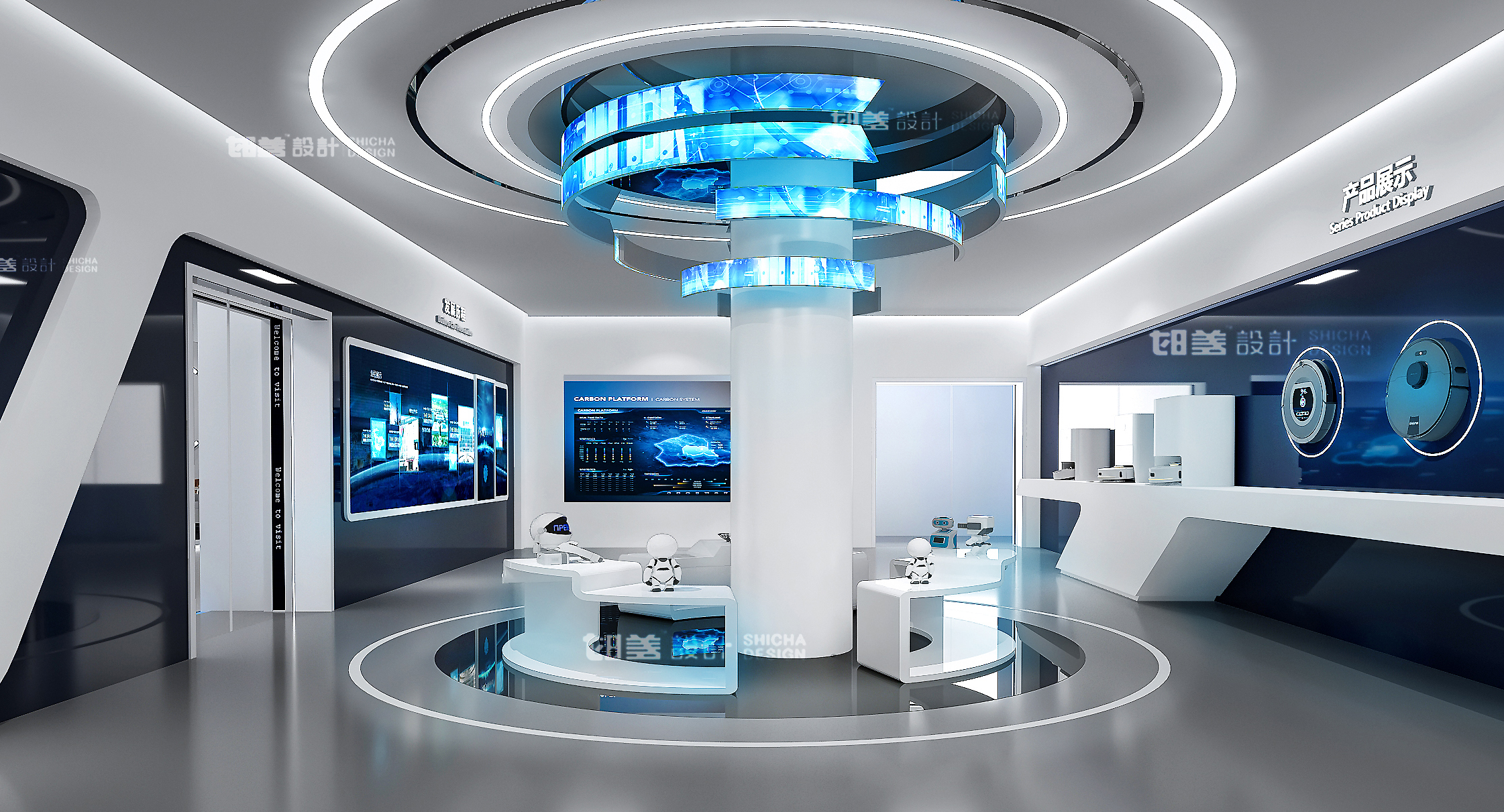 科沃斯机器人办公空间设计-6