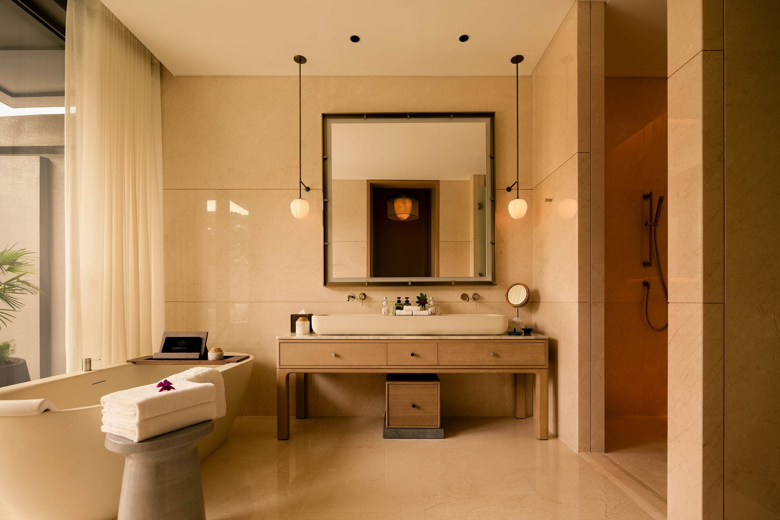 新加坡圣淘沙莱佛士酒店丨Yabu Pushelberg-14