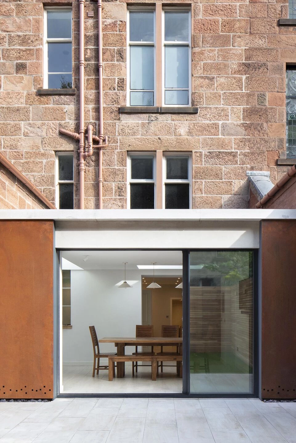 英国格拉斯哥历史保护区的 Kingsborough Gardens 私人住宅改造-26