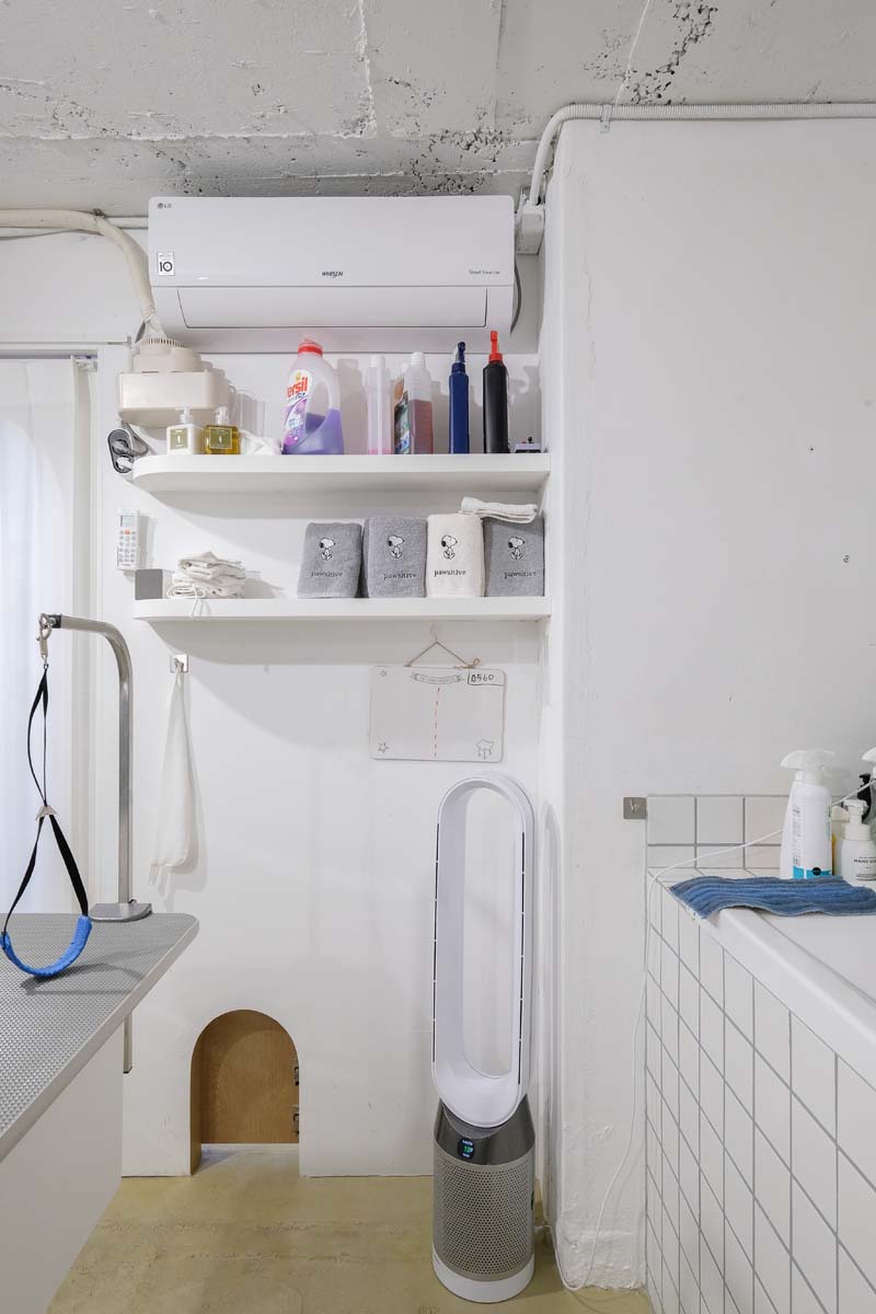 15 平米宠物用品店，简洁明亮的白色调空间设计-12