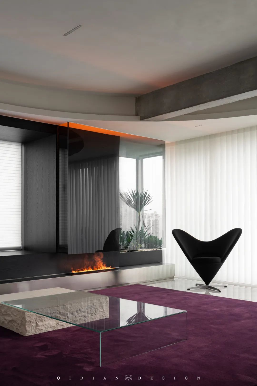 QD·DESIGN实景案例·凯德九章 · 167㎡精装改造丨奇点上宅-22