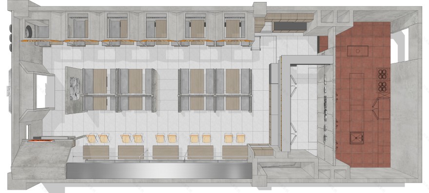 吞·元氣食堂(万达店)丨中国芜湖丨HMZ 几何共社-57