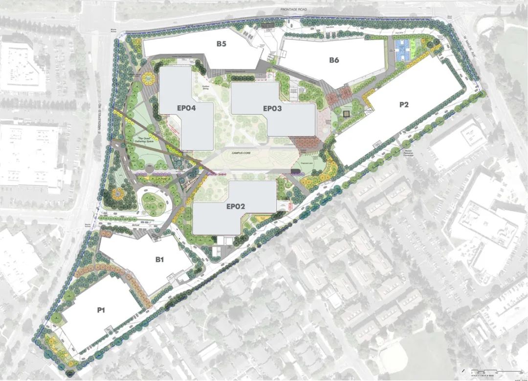 LinkedIn 领英活力动态混合园区总部设计丨美国丨Studios Architecture-32