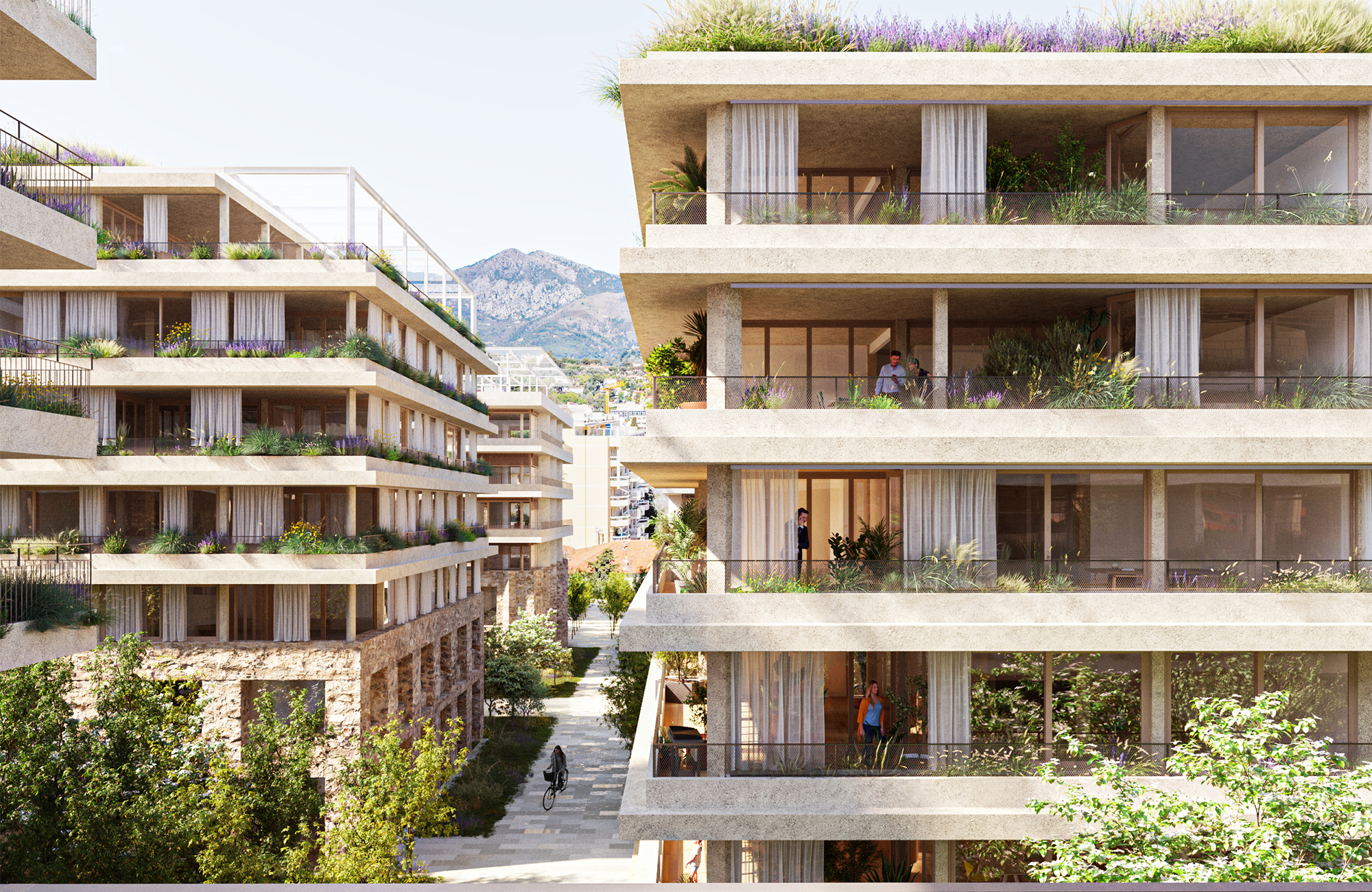 Logements et activités quartier Carnolès-12