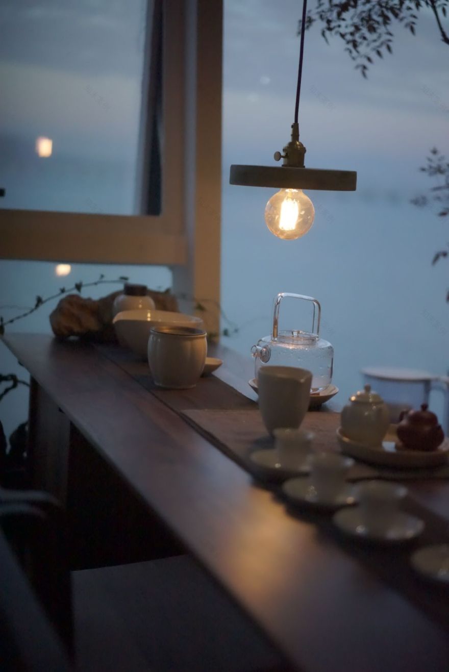 厦门墨问素简茶阅空间——品茗观海的休闲文化胜地-28