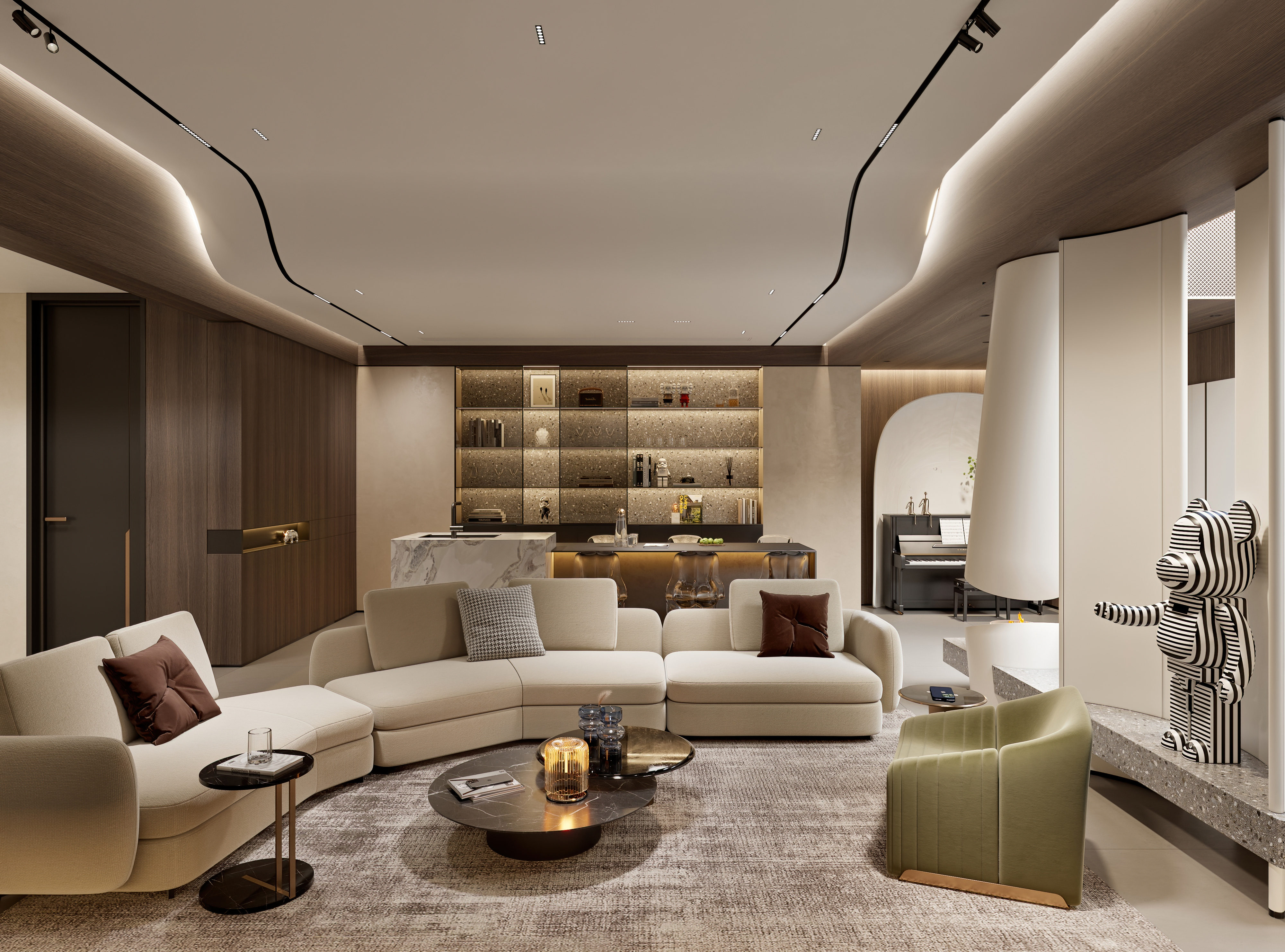 别墅地下室空间-9