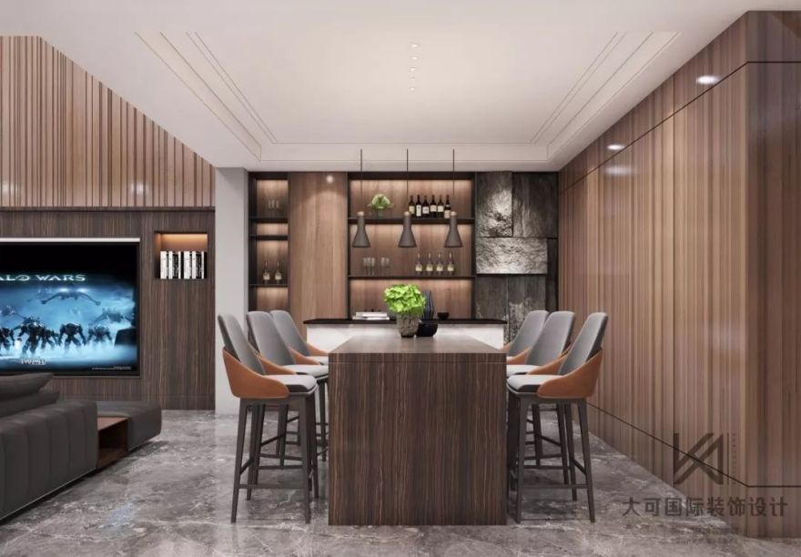 《现代生活—简与繁》外滩首府 380㎡叠墅,现代风格演绎生活美学-27