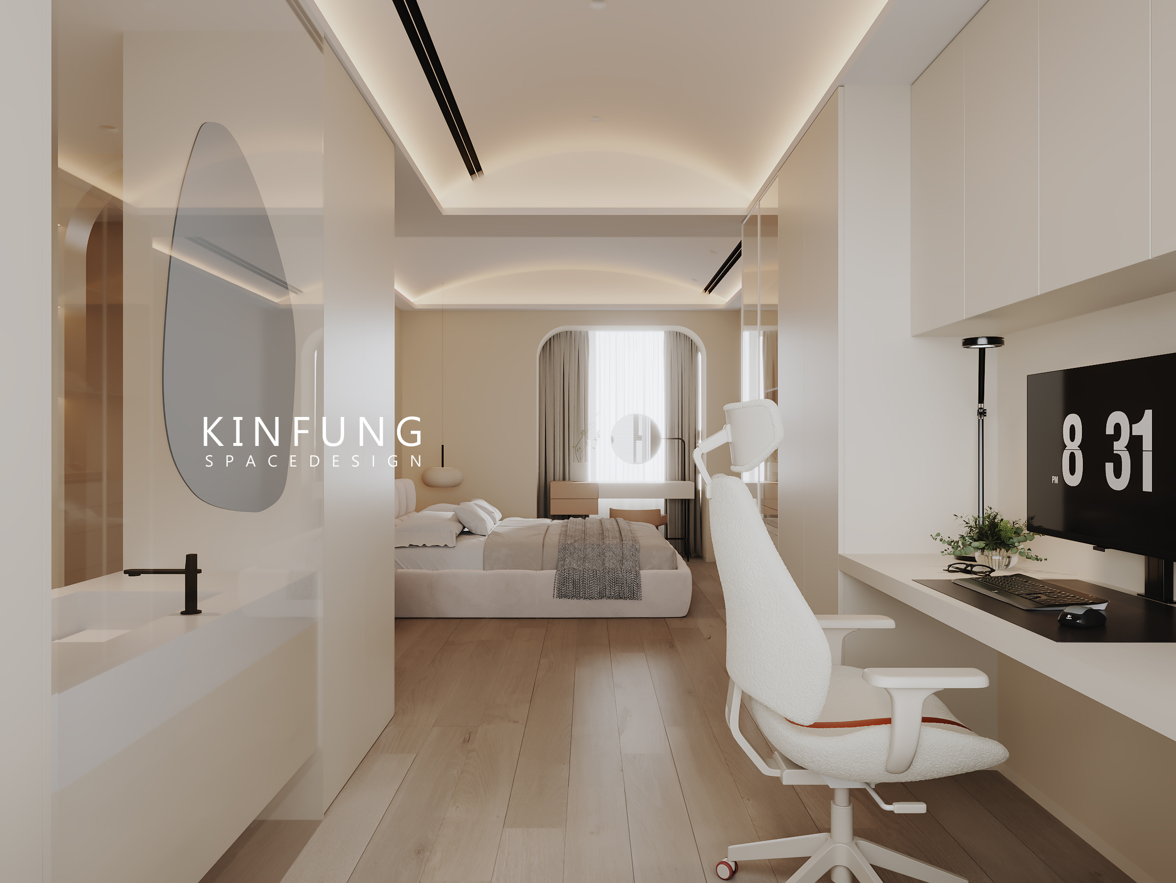  125㎡ | 大地色系奶油风-17