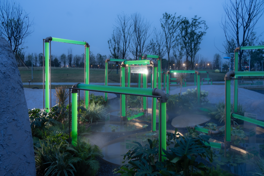 微藻实验花园:景观设计中的绿色新篇章-66