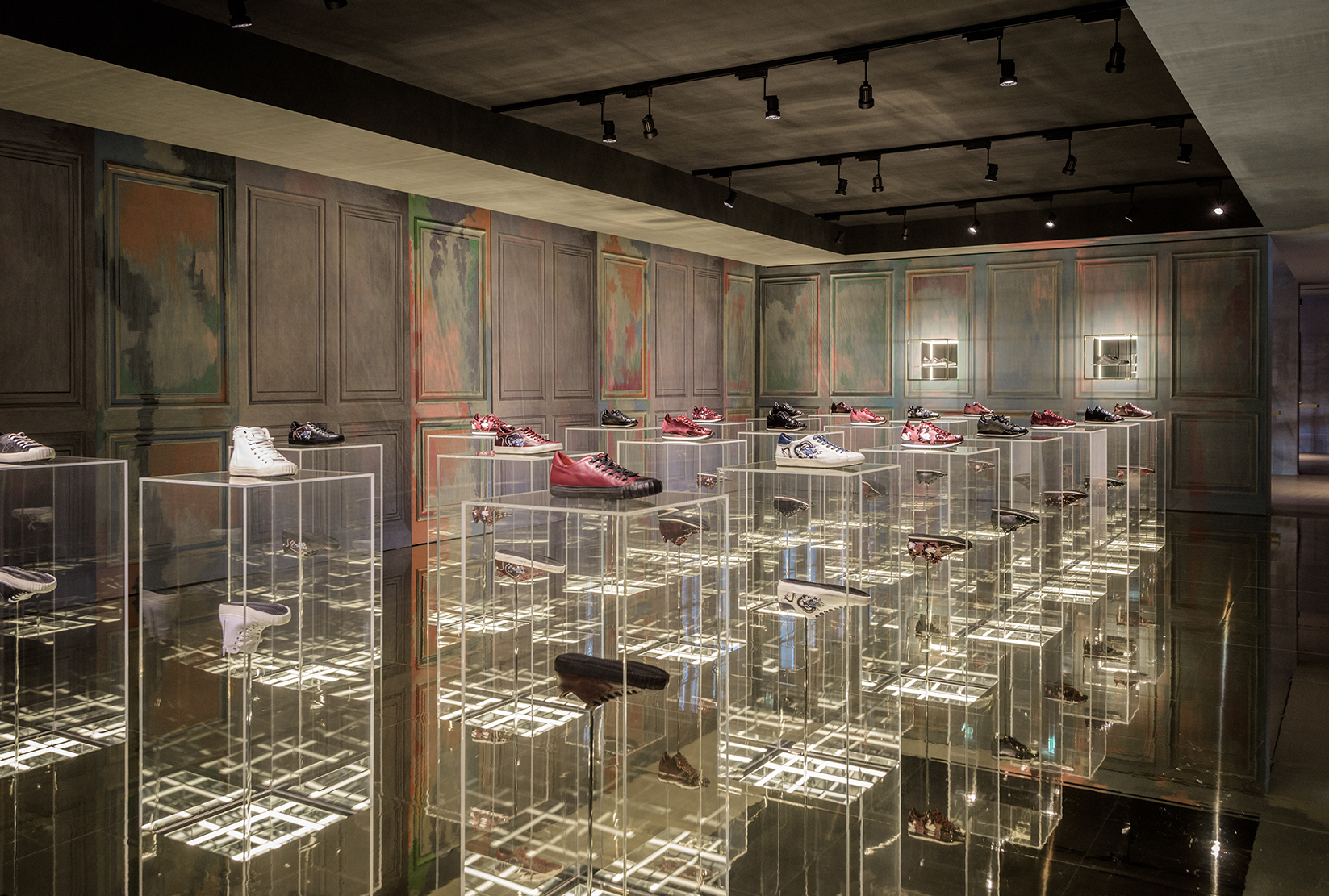 菲利普模特展厅丨意大利米兰丨Marco Costanzi Architects-4