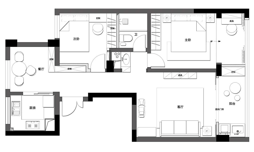 杭州明月江南旧房翻新丨中国杭州丨李燕-14