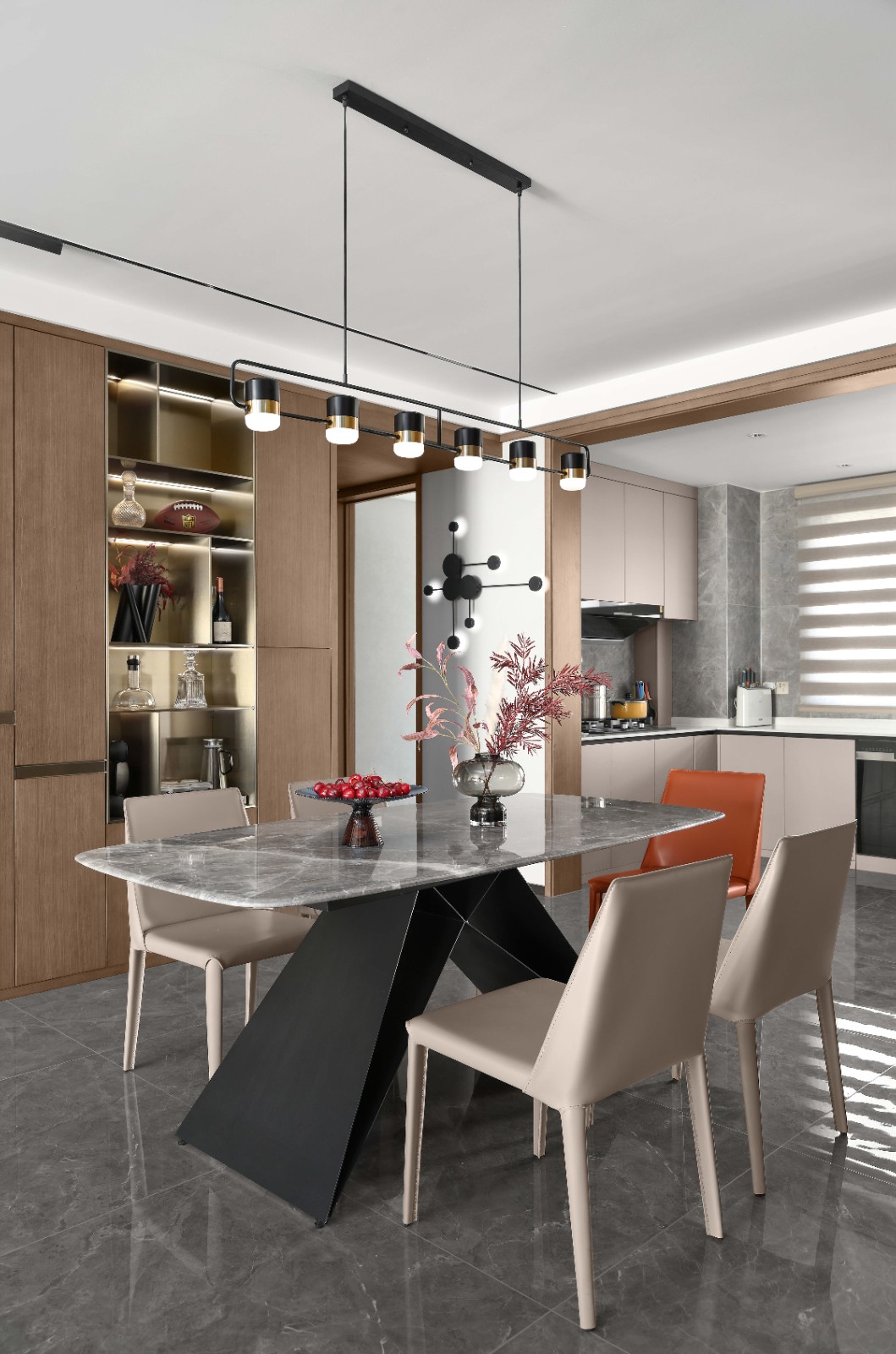 斑斓空间作品:优雅精致的灰调空间-9