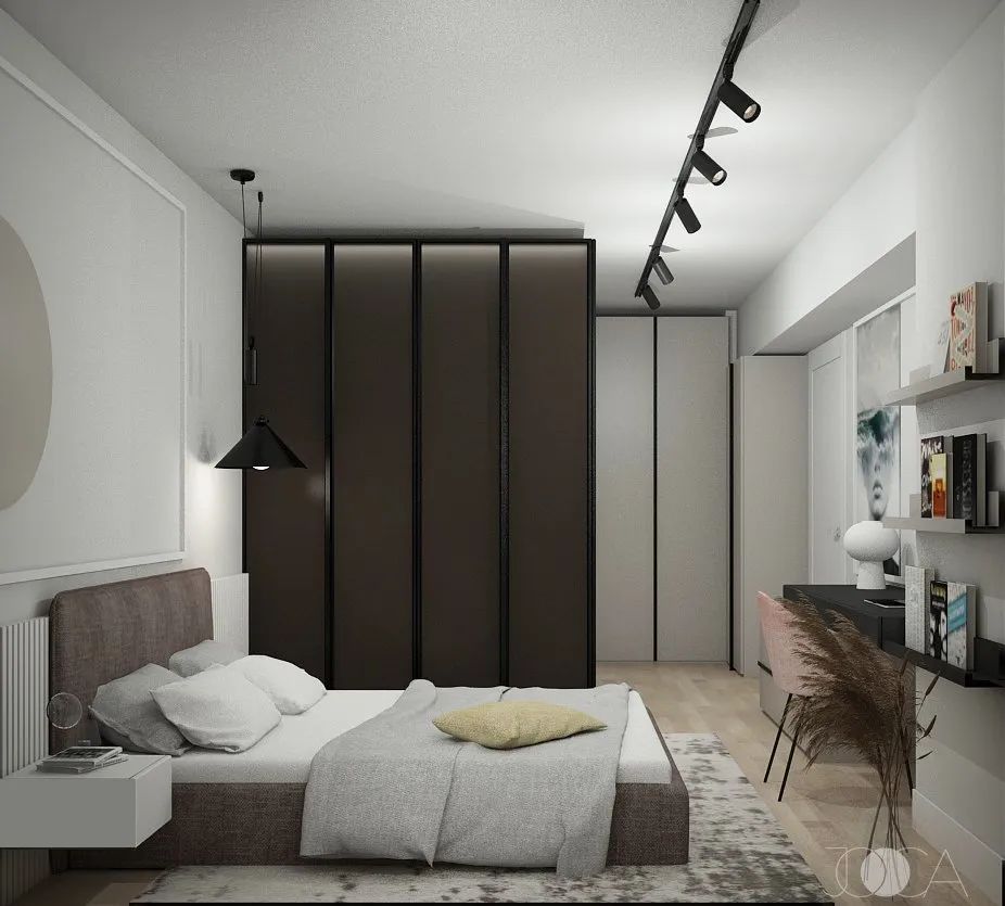 布加勒斯特 CityZen 现代简约出租公寓设计-30