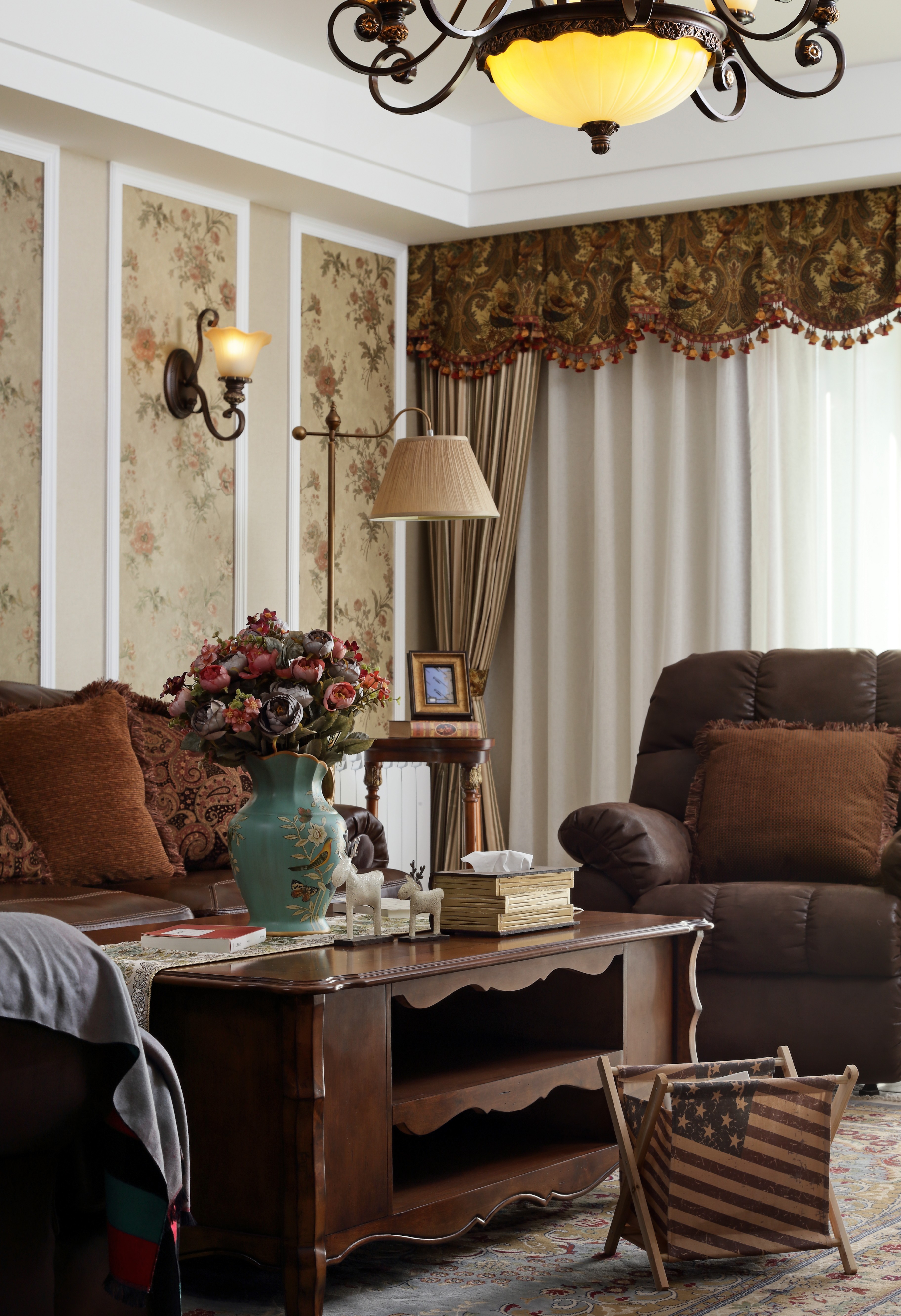 168㎡美式经典老房改造丨木澜-5