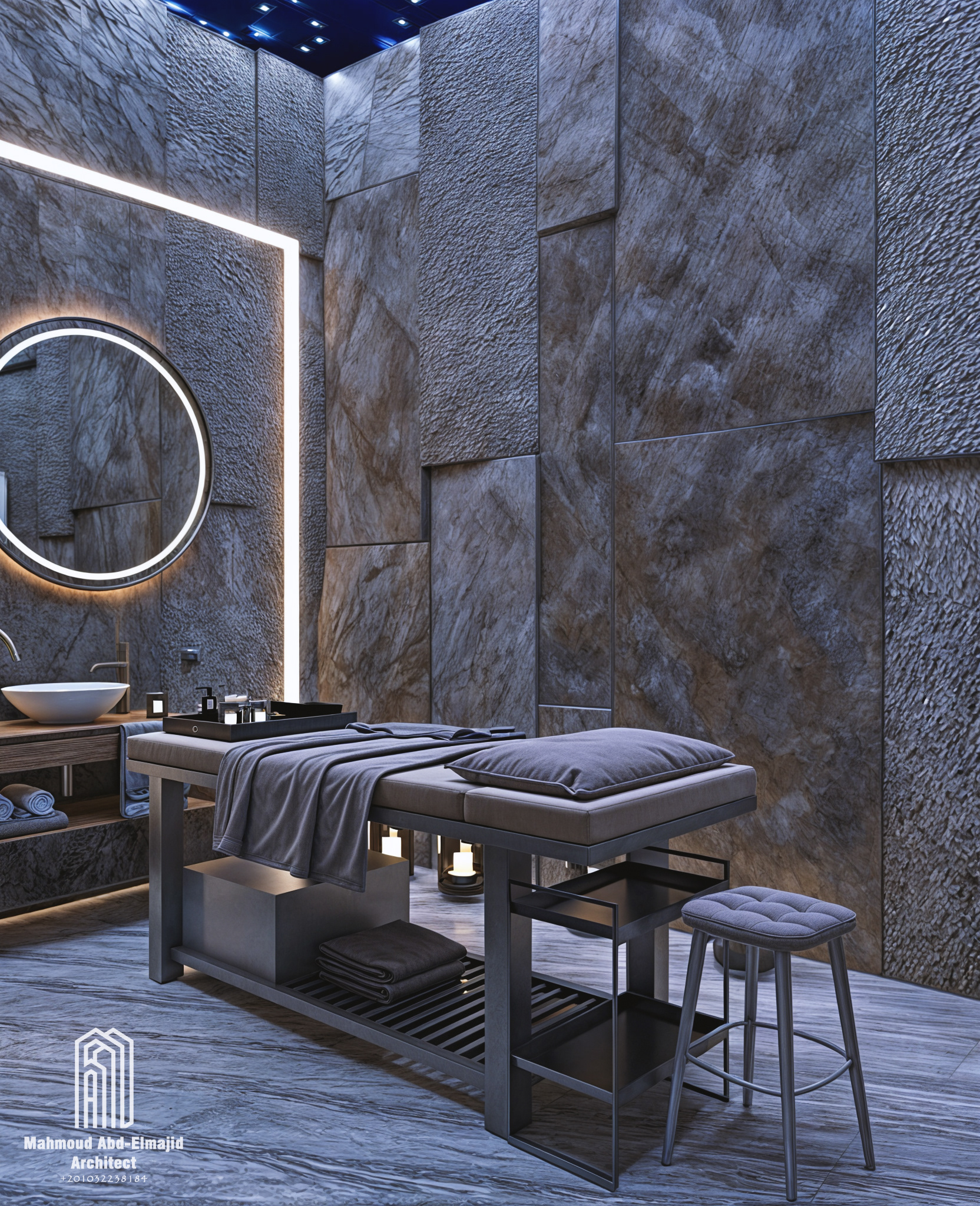 Laguna salon & spa 设计丨阿联酋丨Mahmoud abd elmajied-15