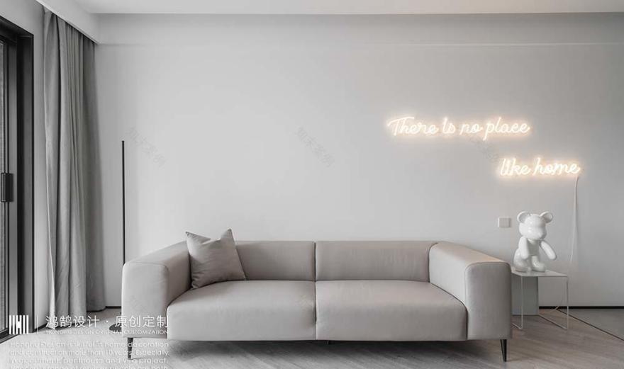 简约灰白空间,展现现代生活品质-12