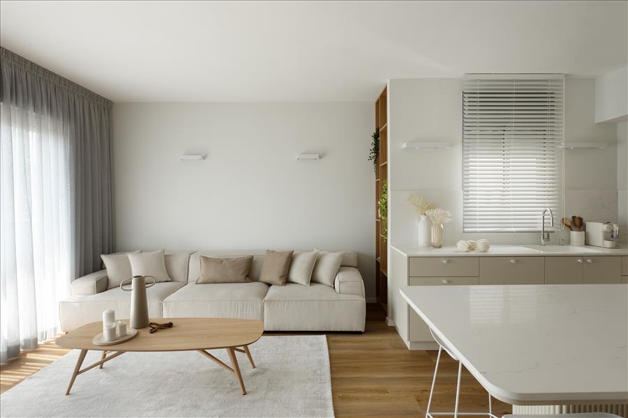 翻新带拐角的公寓成温馨住宅丨以色列耶路撒冷丨建筑师兼室内设计师米拉夫·诺阿-13