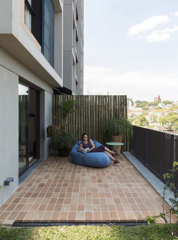 巴西 FLO 公寓——室内外和谐共生-41