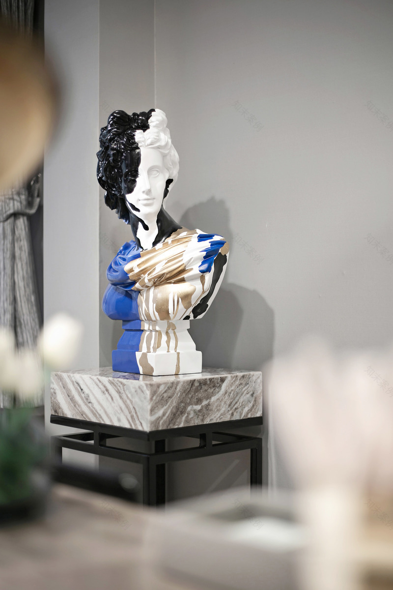 松茂御龙山水花园M-3户型 | 现代简约风中的古典韵味-13