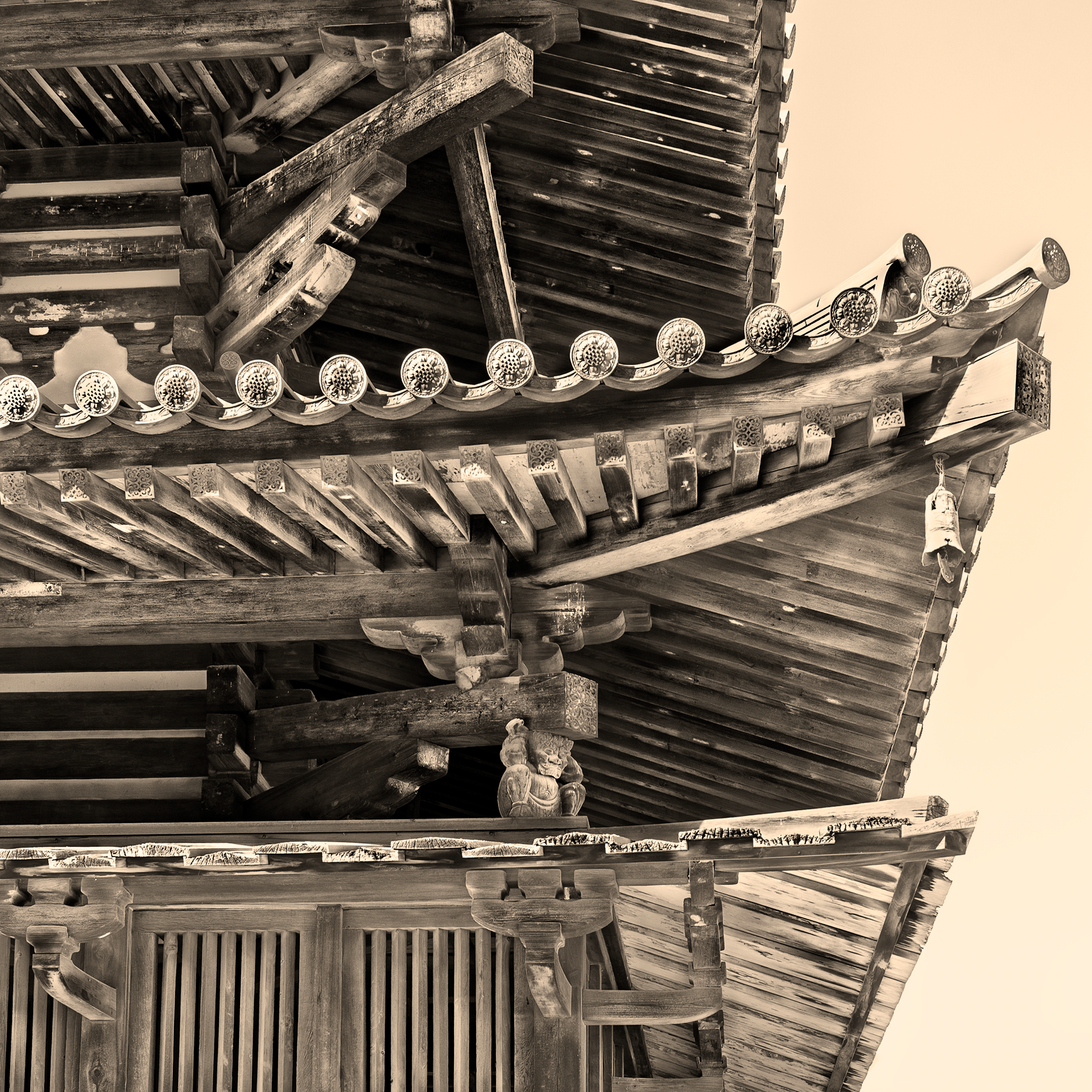 HORYUJI,最古老的木制建筑丨日本奈良丨HashiLaboratory-19