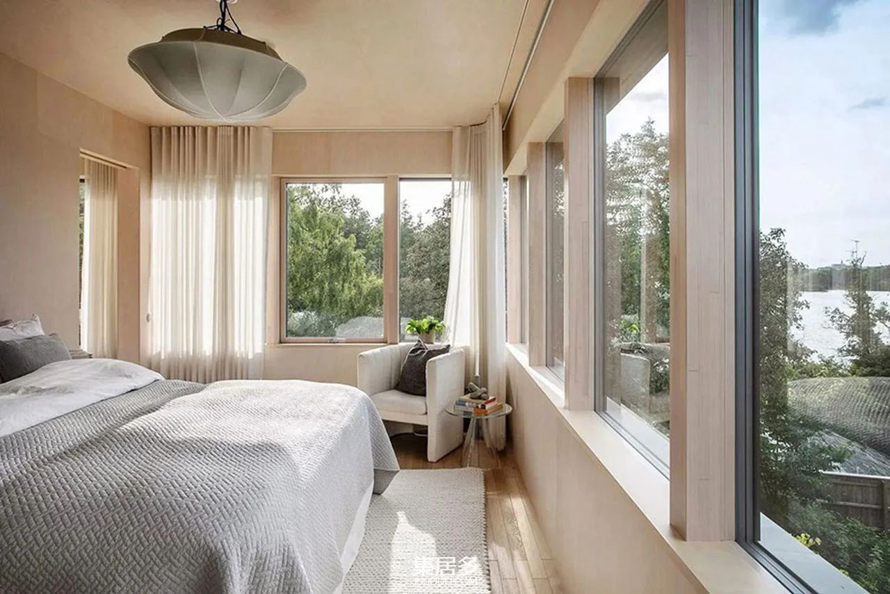 湖畔现代豪华别墅丨瑞典斯德哥尔摩-21