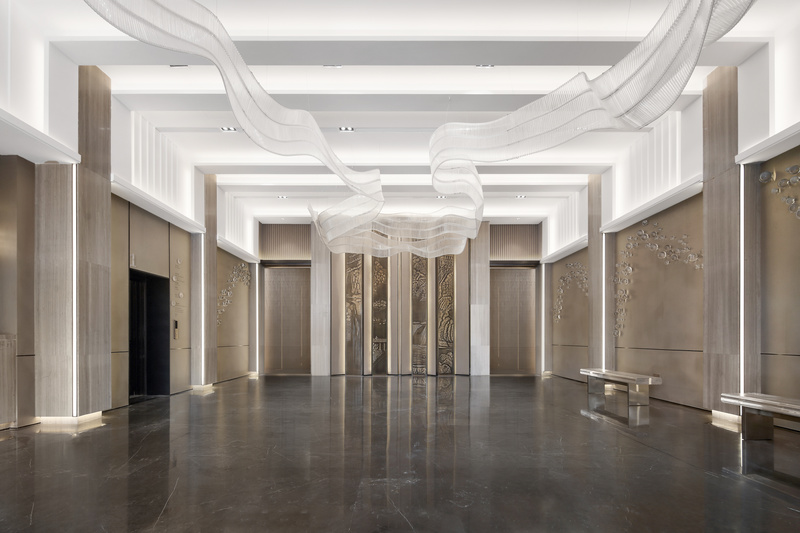 肇庆世茂滨江壹号样板间设计 | 空谷茗悠，知味赏韵-73