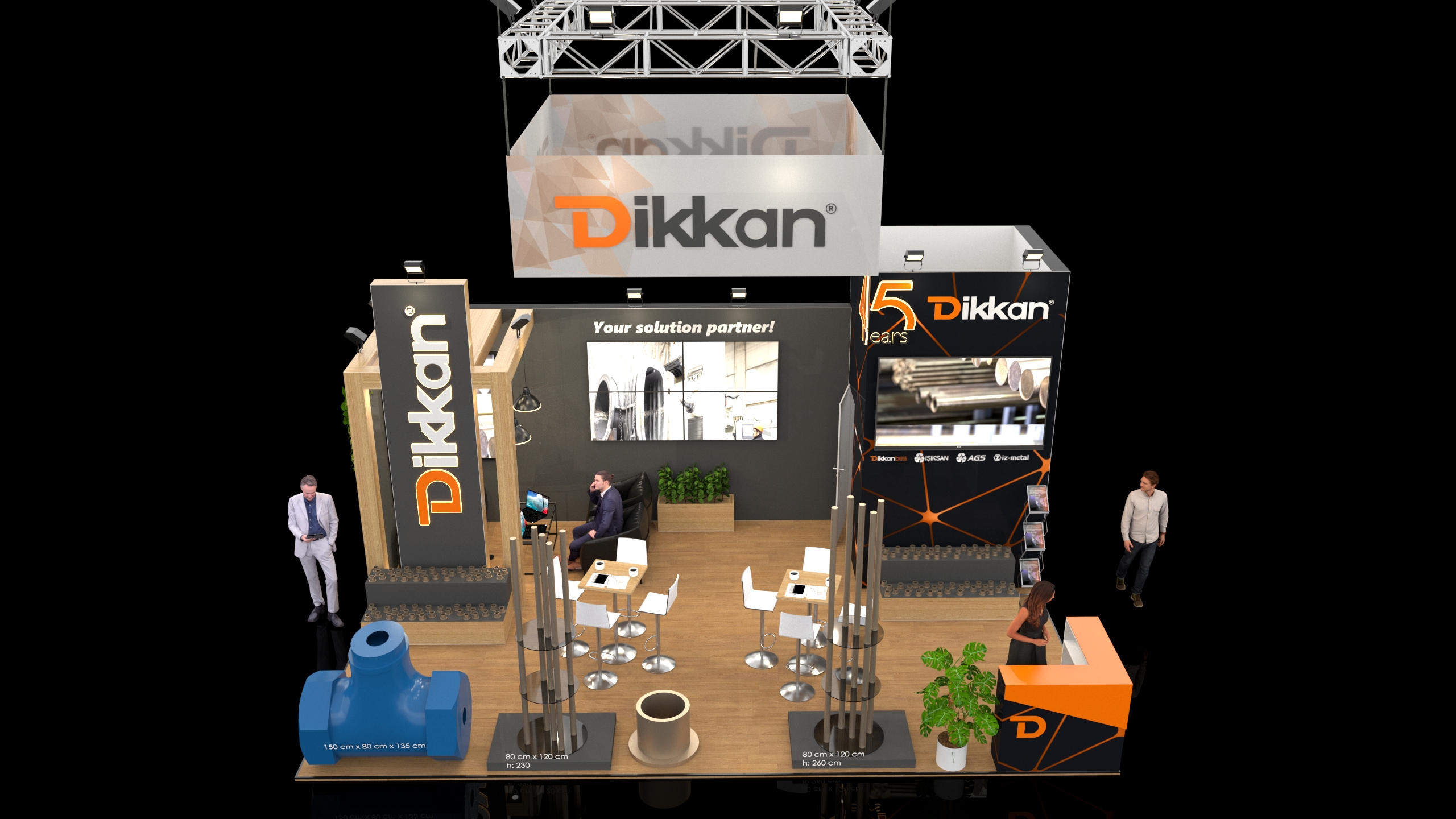 迪坎展览摊位丨德国杜塞尔多夫丨Eylül HİLAL-7