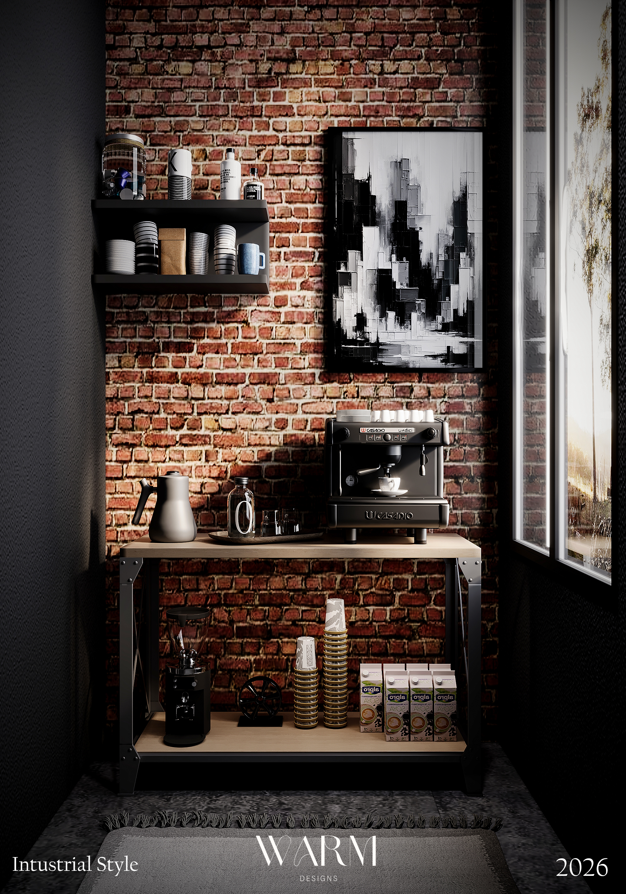 咖啡角设计丨Omnia Mohamed-20