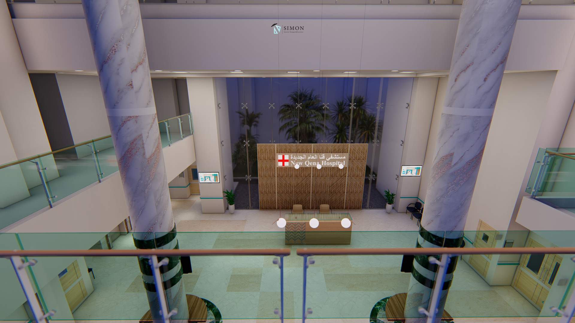 New Qena Hospital Reception Design (Graduation Project)-2