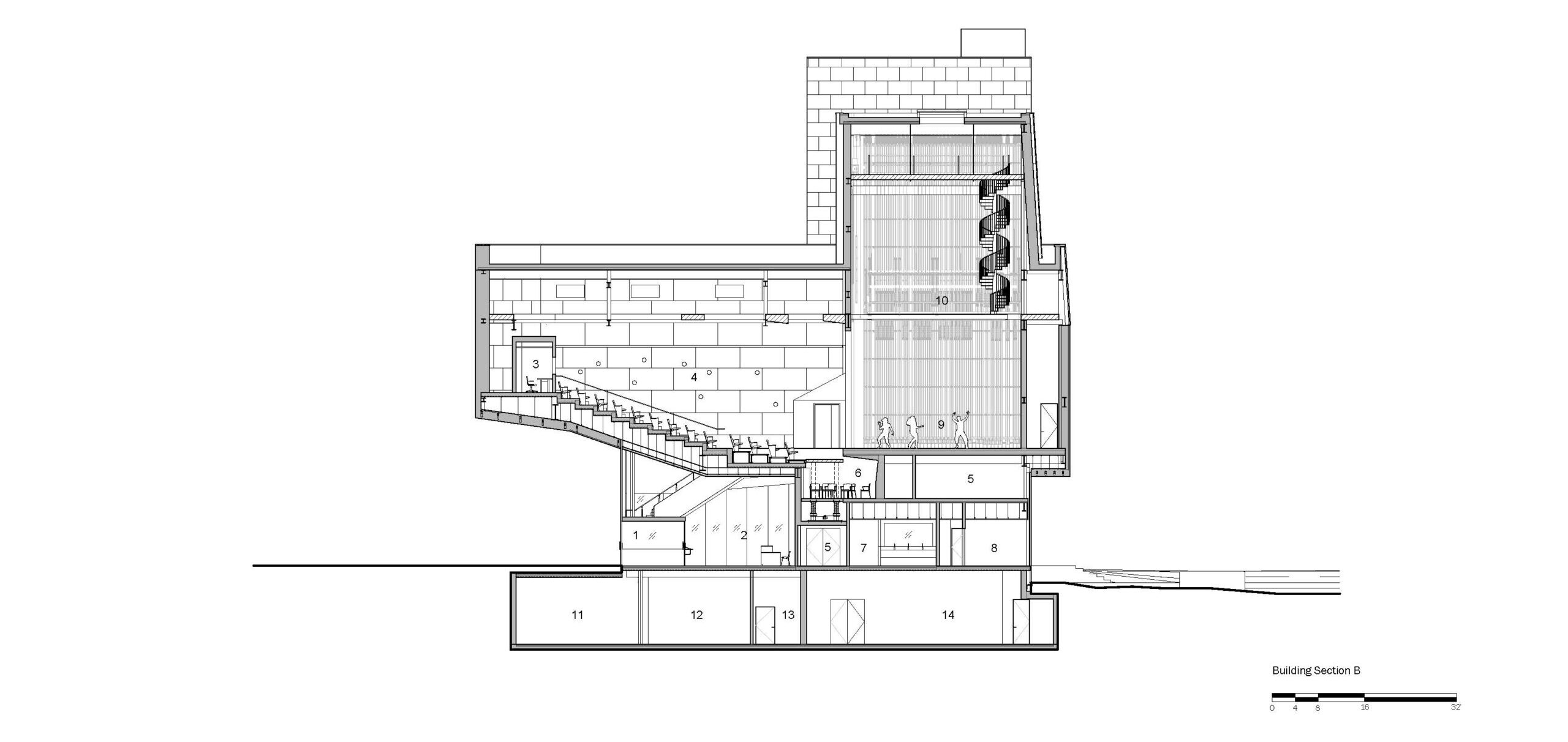 宾夕法尼亚大学学生表演艺术中心丨美国费城丨Steven Holl Architects-23