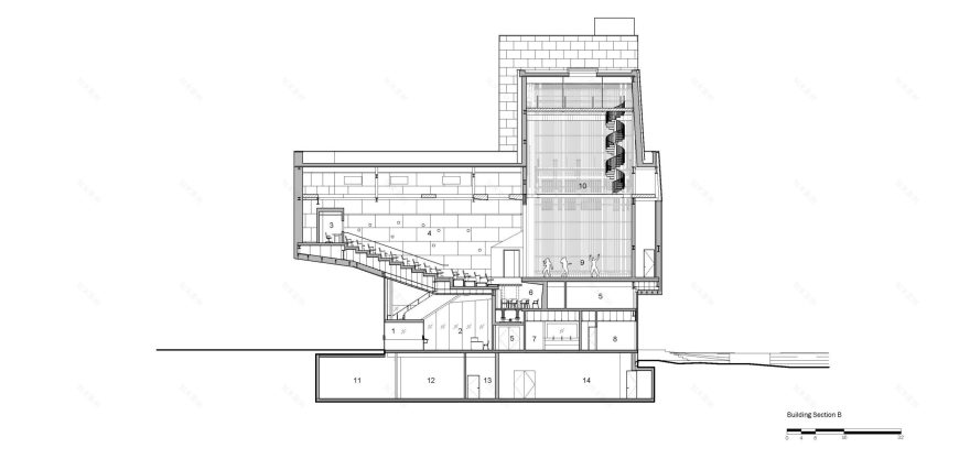 宾夕法尼亚大学学生表演艺术中心丨美国费城丨Steven Holl Architects-23