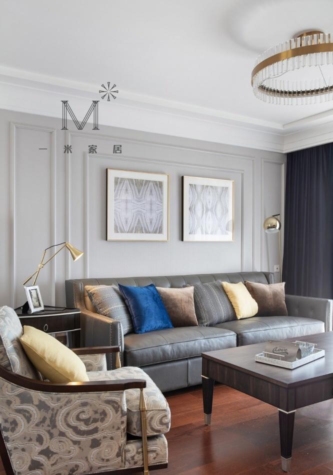 平层丨【一米家居】135㎡现代美式-6