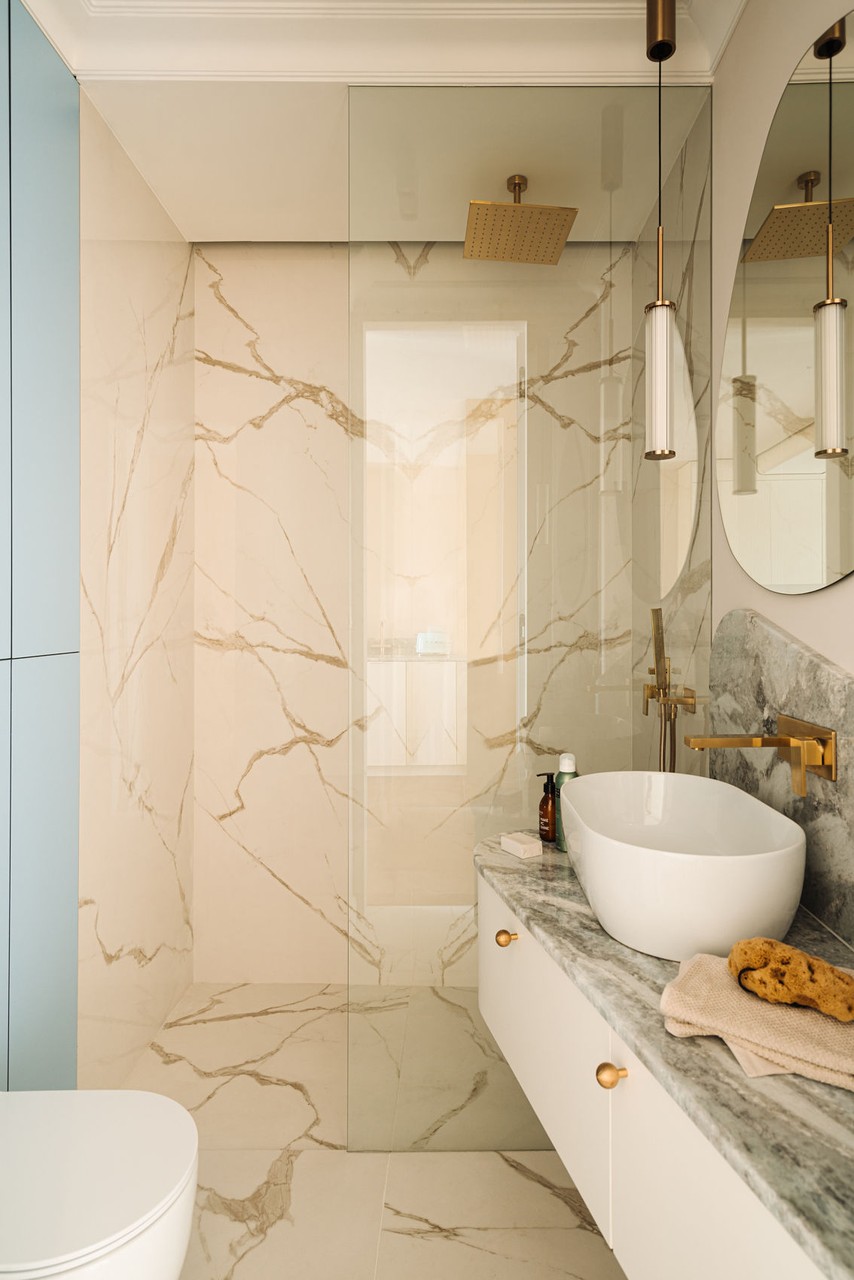 带PKiN景观的公寓室内设计丨波兰华沙丨Katarzyna Sosińska-32