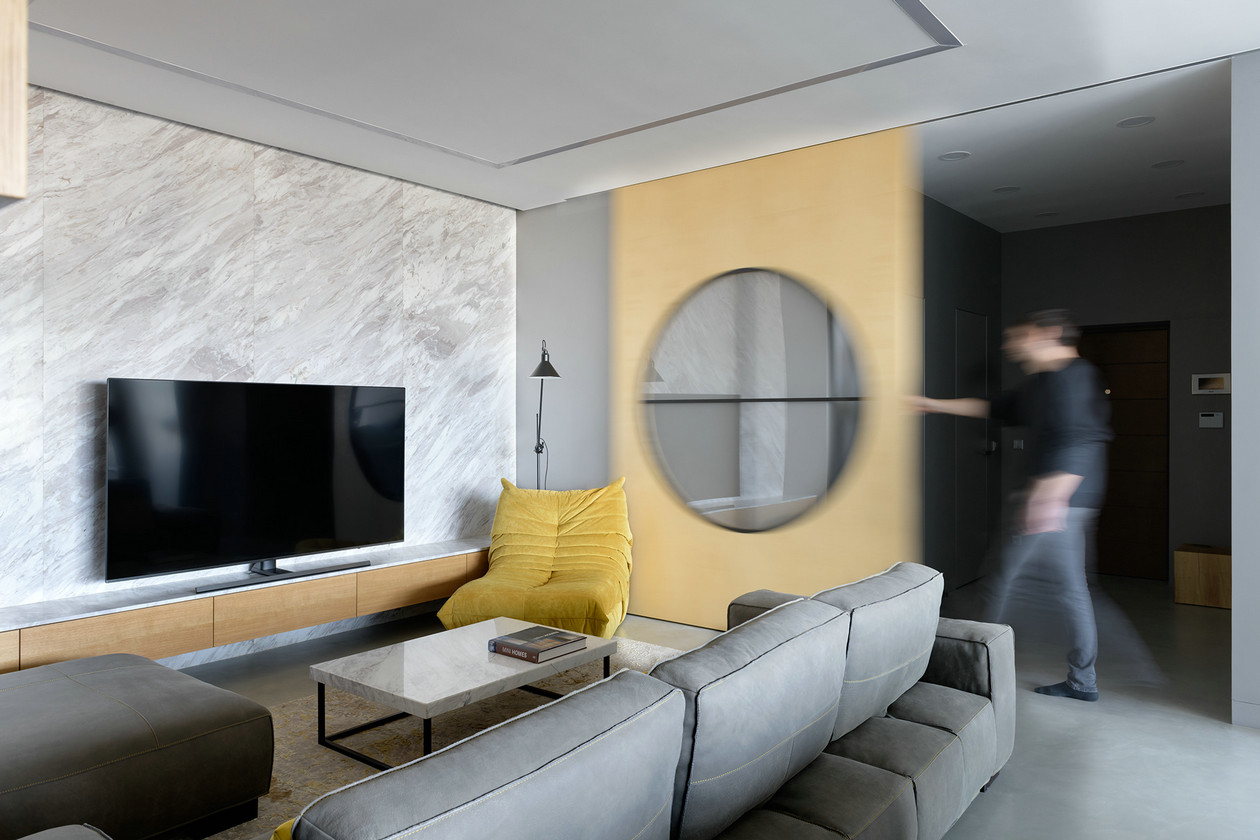 133㎡基辅个性简约设计  K BAND-0