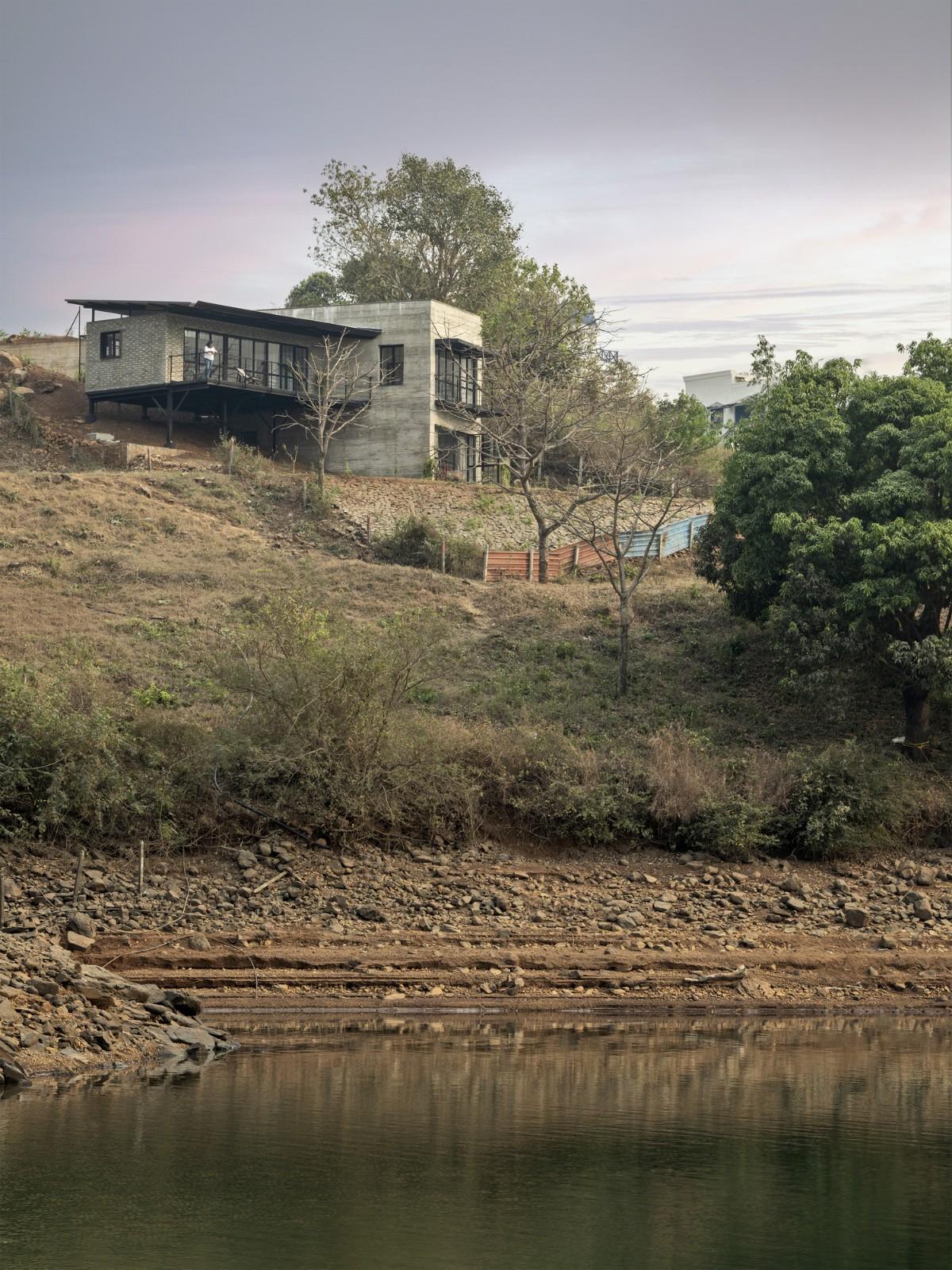 斜屋丨印度丨Red Brick Studio-25