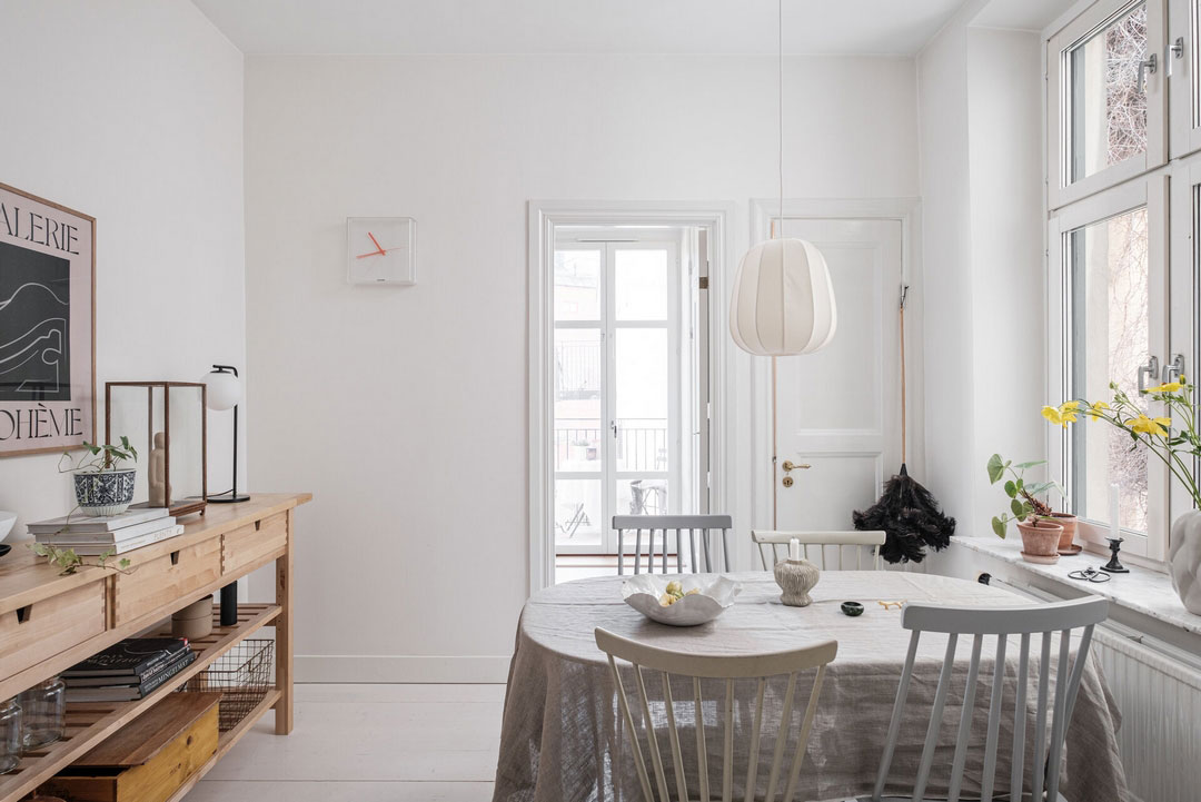 瑞典公寓的砖墙设计-8