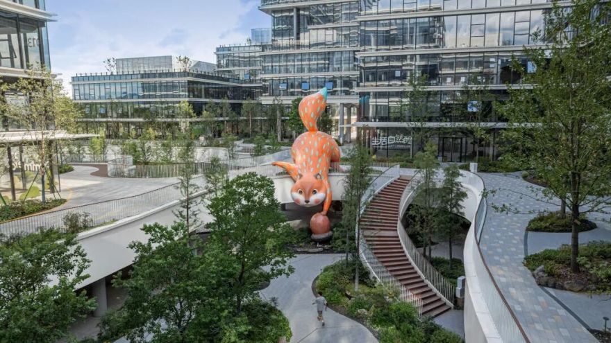 杭州未科阿里中心,亲橙park丨中国杭州丨阿普贝思,J&A杰恩设计,GMP等-1