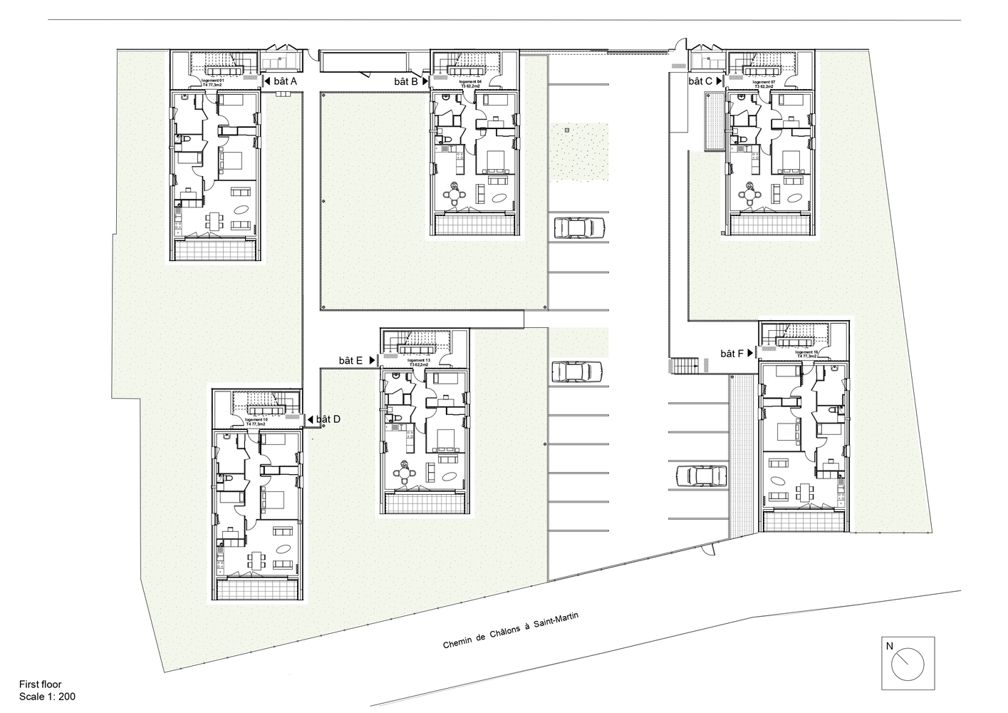 法国 Châlons-en-Champagne 市集体住宅"Les Aulnes"-37