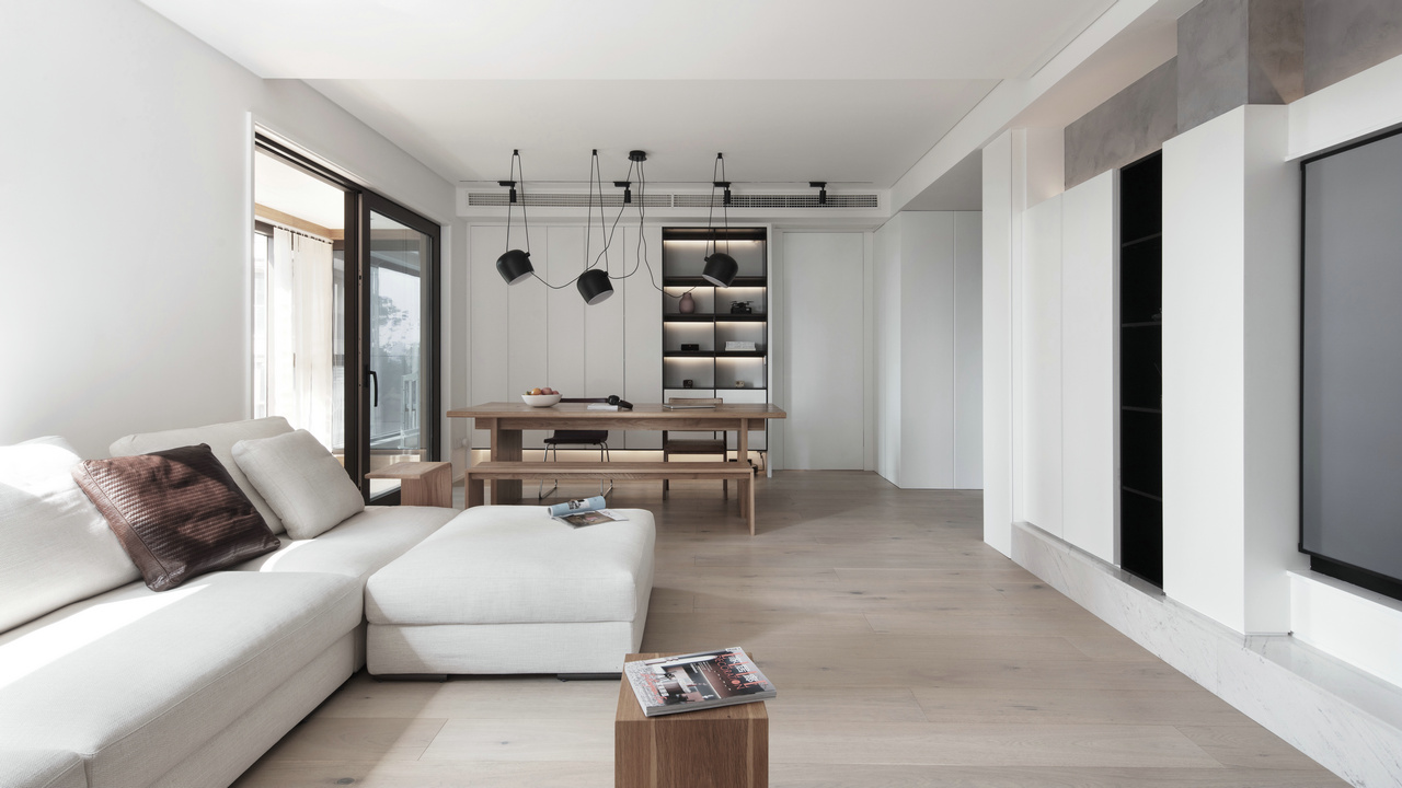 温州立体城私宅 | 白色纯净空间,释放生活压力-6