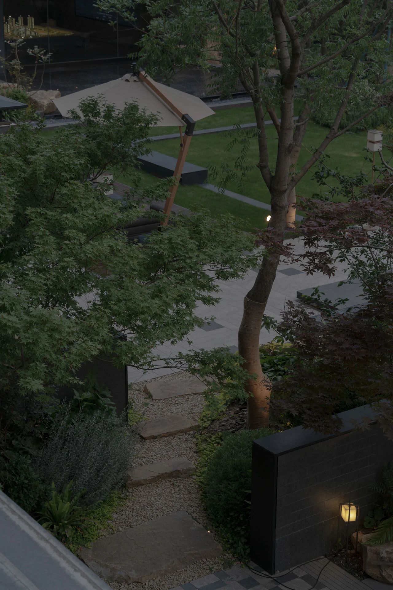 南通万科锦鸿府水乡风韵示范区景观丨中国南通-83