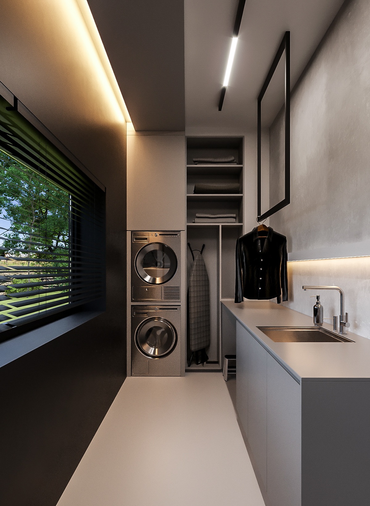 波兰简约风别墅设计-13