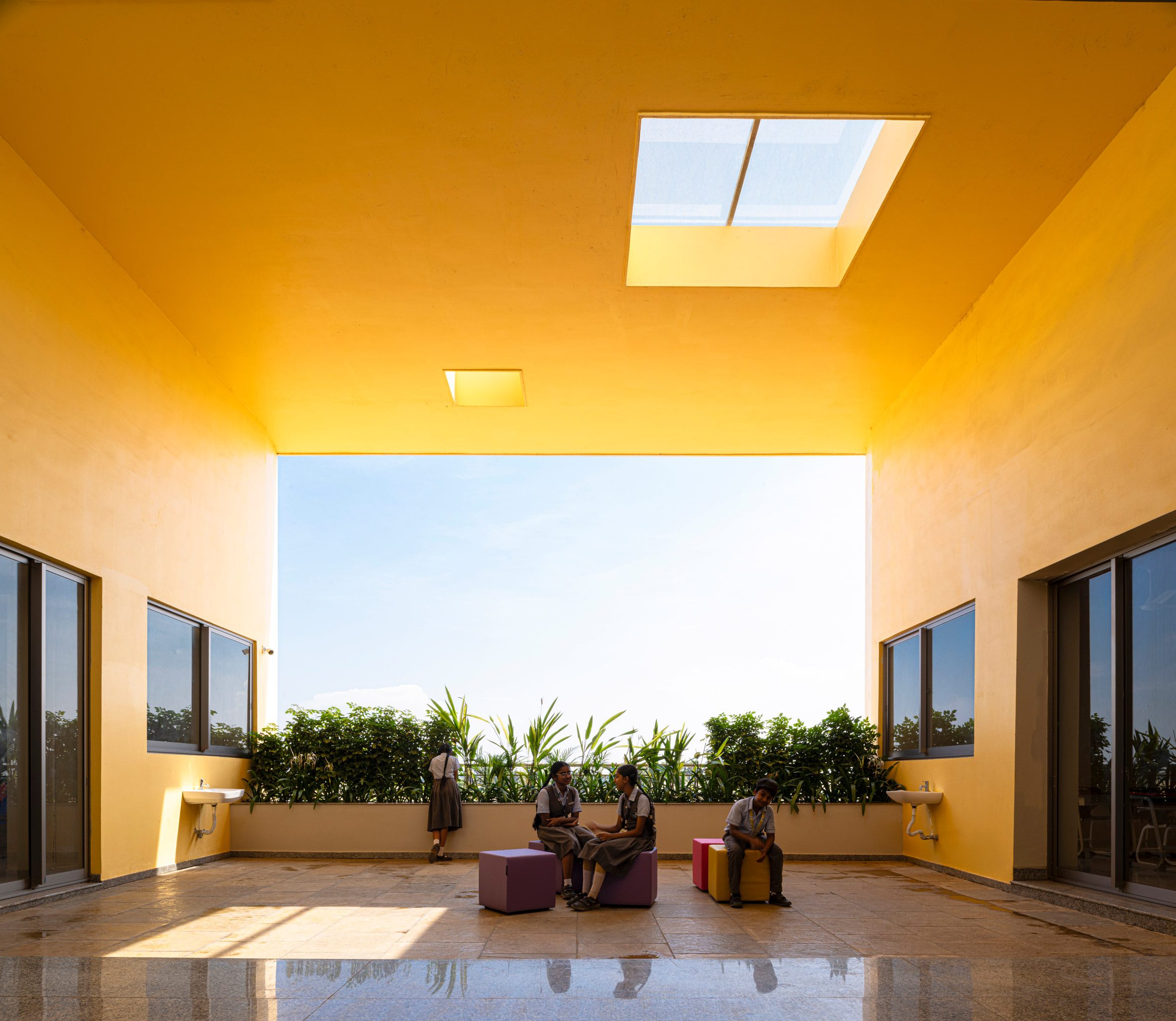 印度彩虹国际学校扩建项目丨Spacefiction Studio-21