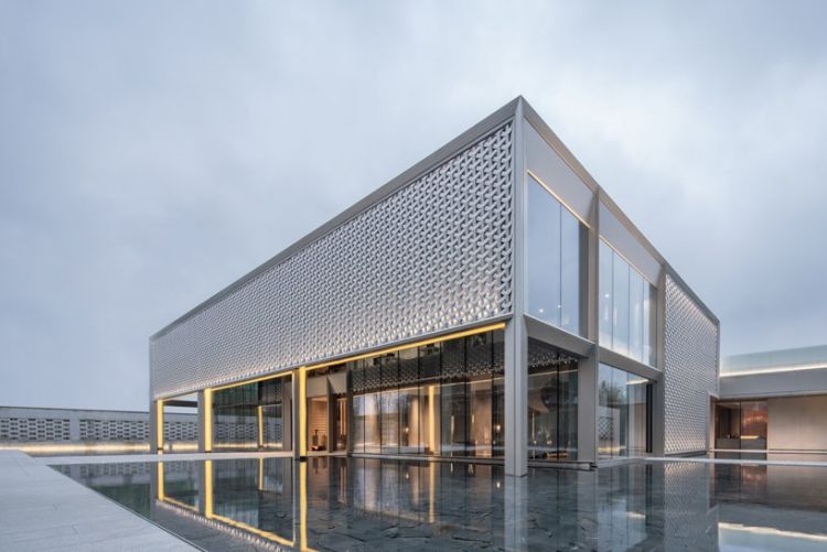 這座建築呈現一股和諧雅致的山水景色。 - WEHOUSE-4