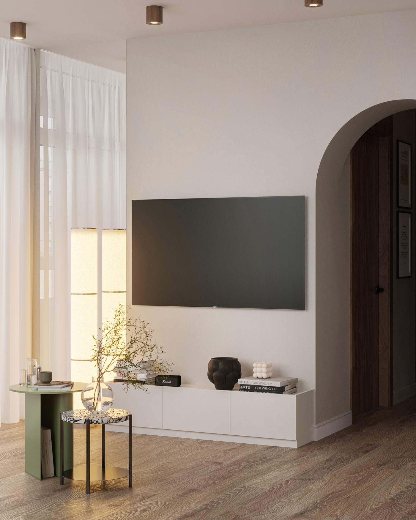 清新绿空间设计 轻盈又养眼-3