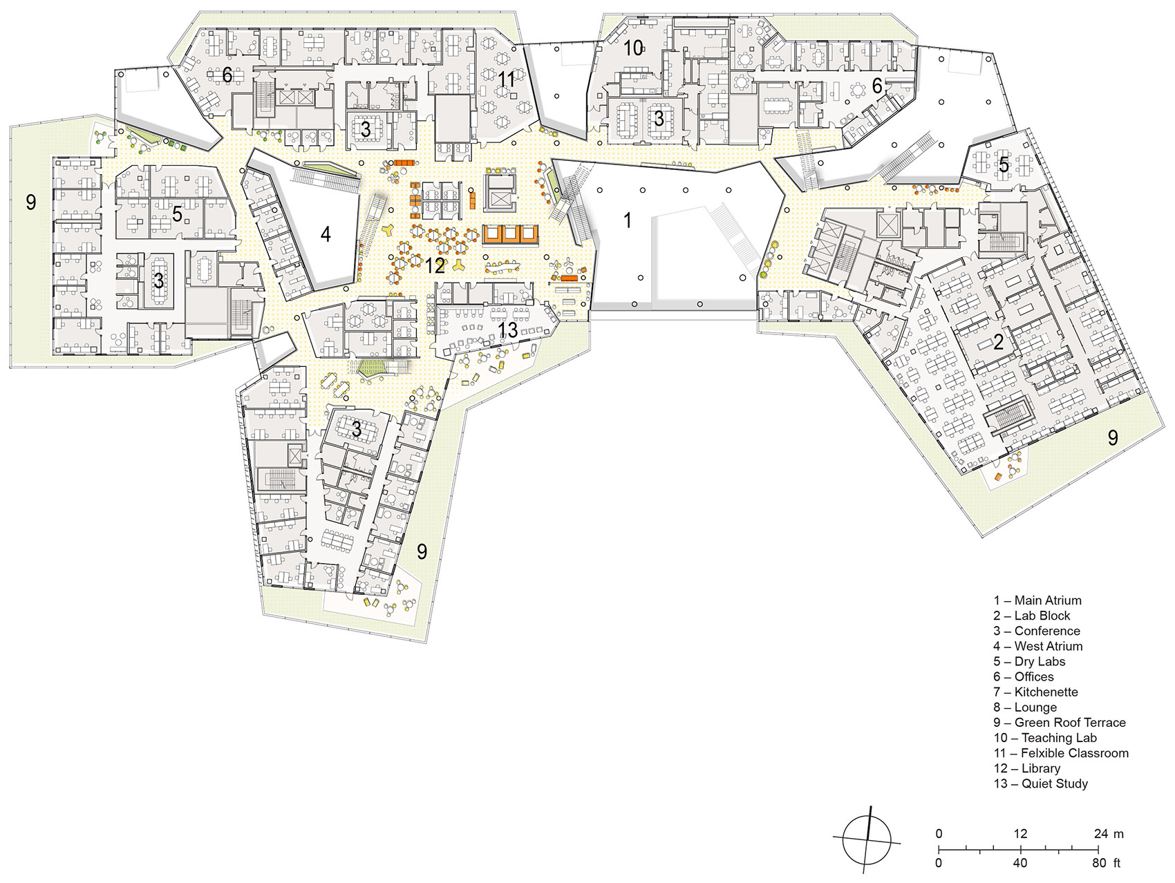 哈佛大学科学和工程综合楼丨美国丨Behnisch Architekten-77