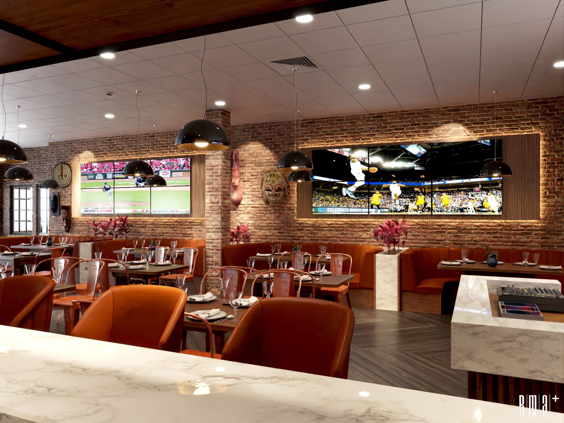 ElChato Tacos and Tequila 室内设计-8